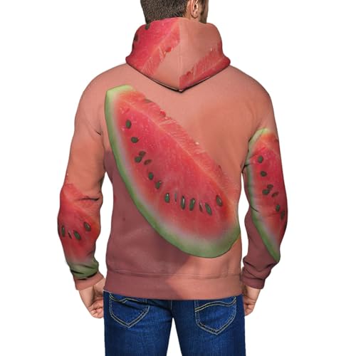 Sweat à capuche pastèque EdWal pour vos sorties décontractées - 5