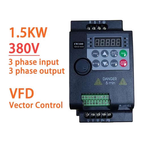 Convertidor de frecuencia 380V VFD económico de control vectorial para motor trifásico 2