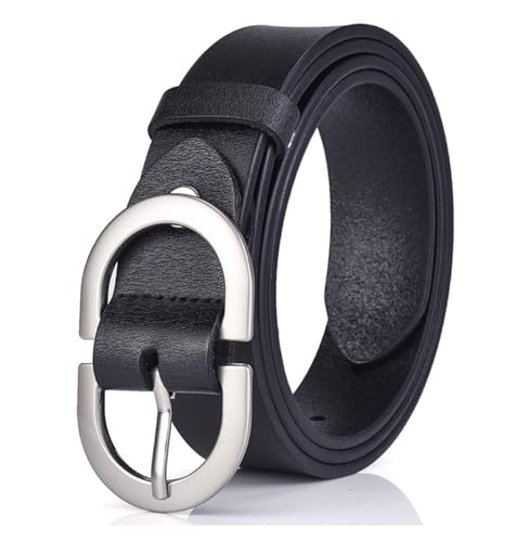 Women Leather Belts with Pin Buckle - Stylish Waist Belts for Jeans, Pants, Dresses - Genuine Leather Belts for Women3