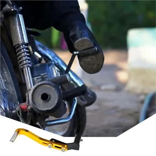Levier kickstart en alliage d'aluminium robuste pour moto tout-terrain