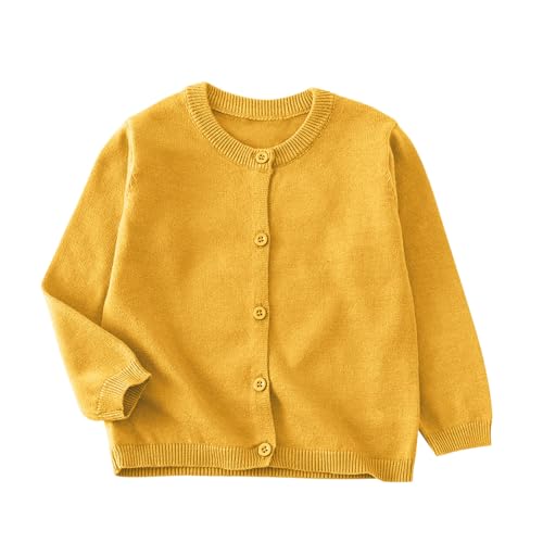 Girls Lightweight Cardigan Sweaters Long Sleeve Open Front Knit Cardigans Button Down Outerwear with Pockets 2025