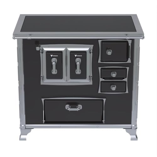 Fogão a Lenha GII N 2 Gab Sec Xviii Premium Preto Saida Esquerda