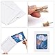 JINTANG 30 Pcs Fotorahmen aus Pappe,10 x 15 cm Kraftpapier Bilderrahmen,fotogirlande,DIY Hängende Wanddekoration mit 30 pcs Clips und 3 pcs Hanf Seile Set(Braun+Weiß)