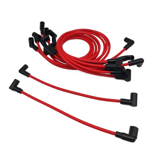 SIIMOO 816608Q68 Red Wire Spark Plug Wire Kit