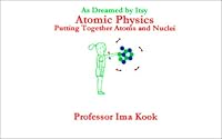 Atomic Physics : Putting Together Atoms and Nuclei (As Dreamed by Itsy, No 4) (As Dreamed By Itsy) 1892298090 Book Cover