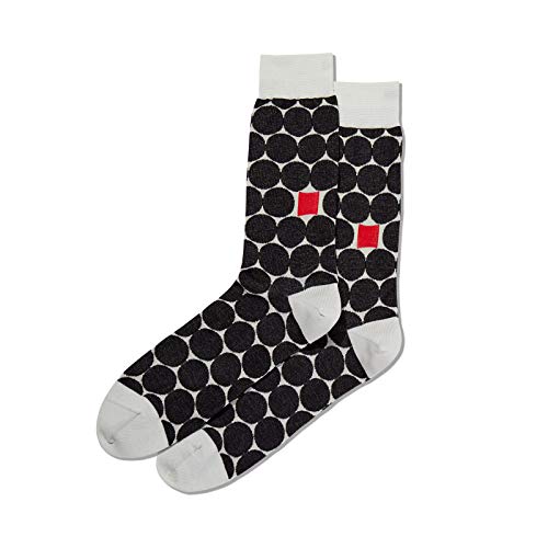 Chaussettes montantes à pois homme pour parfaire votre costume de bureau en pointure 39-46