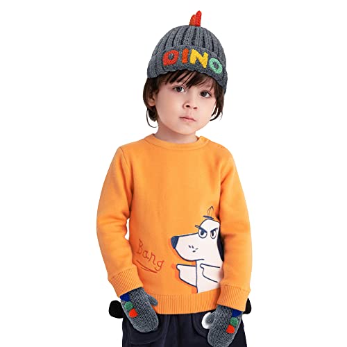 Gifts Treat Kids Beanie Hat Mittens Gloves or Scarf Set for 1-6 Years Toddlers Boys Girls2