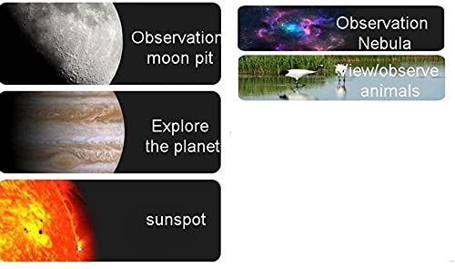 Telescopio refractor 70MM para astronomía para niños miniatura 4