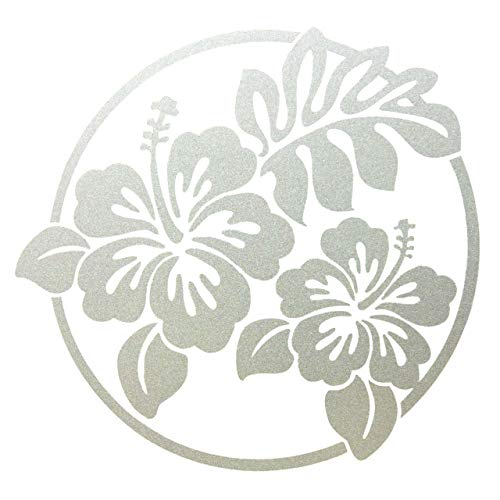 Sliding Glass Door Stickers - Glass Sticker Decals for Windows and Glass Doors - 3 Frost Vinyl Window Stickers - Bird Window Decals by Glass Alert (Flower)