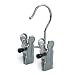 Produktbild Hangerworld 12 Doppelte Metall Clips Rutschfeste Klammern Zum Aufhängen von Kleidung Schuhen Boots