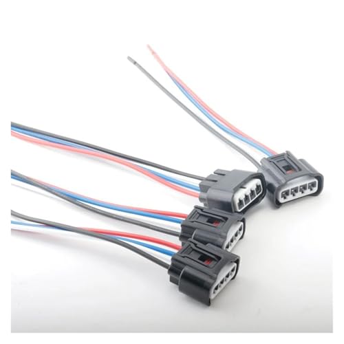 Conector de bobina de encendido de 4 piezas para reparar fallos de motor en Corolla y Scion