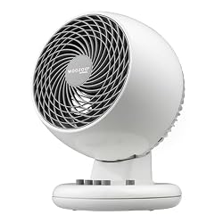 Woozoo, Ventilador de mesa silencioso, potente y portátil, 23m², Alcance 12m, Oscilación, inclinación vertical, Habitación - Woozoo PCF-M18 - Blanco