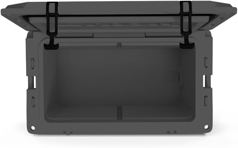 Grizzly 60 Cooler | 60 qt Ice Chest Durable Rotomolded Insulated | Made in USA | Warranty for Life | For Beach Boat Camping Fishing Hunting | G60