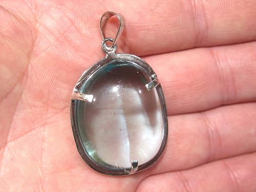 Pendentif obsidienne noble argent 925 le cadeau d'anniversaire idéal - 4