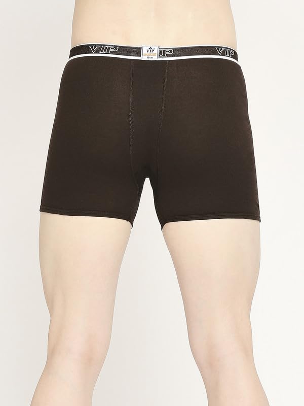 Image of VIP Advanta 100% Ribbed Cotton Fabric Trunk Combo Set for Mens with Covered Elastic Waistband