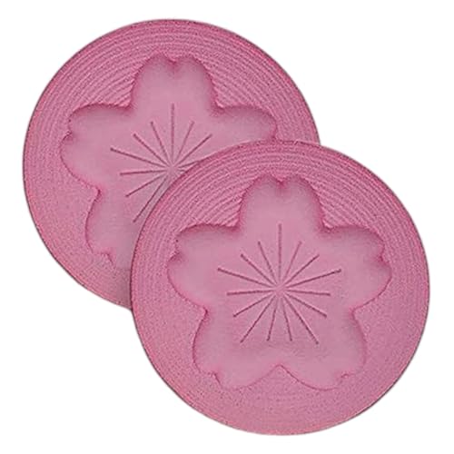 南部鉄器 コースター桜 Sakura2枚セット(ピンク) 雑貨 日用品 工芸品 装飾品