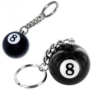 Retrogame 8-Ball Schlüsselanhänger