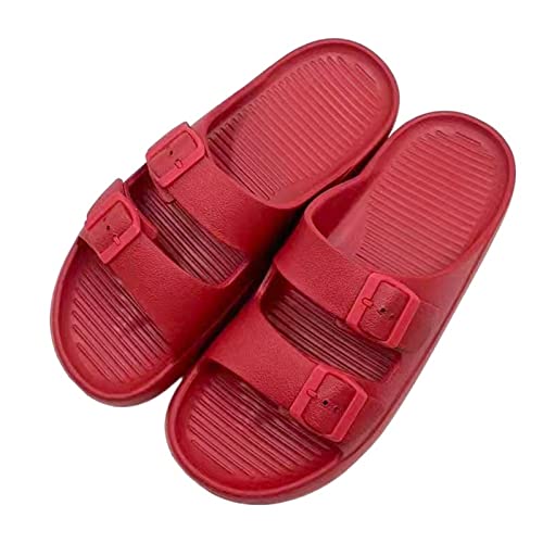 Slippers pour femmes grande taille avec plateforme confortable et stable