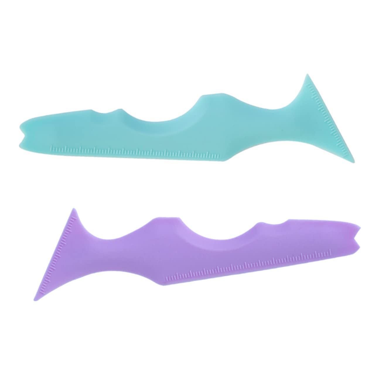 Housoutil 10pezzi Stencil Per Eyeliner in Silicone Riutilizzabili Strumento Per Per Ombretti e Eyeliner Accessori Per Makeup Per Principianti e Professionisti