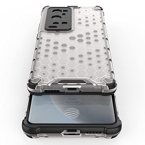 Image of Glasgow Back Case Cover Designed for Vivo X60 Pro Plus - Transparent