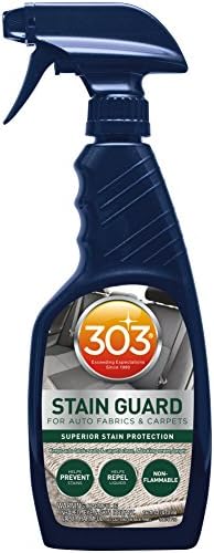 303 (30676-6PK) Fabric Protector and Stain Guard for Auto Interior Fabrics, Carpets and Floor Mats, 16 fl. oz., Pack of 6