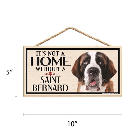 Image of Imagine This Wood Sign for St. Bernard Dog Breeds
