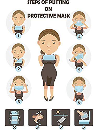 Disposable Face Masks (Black) 50PCS - Image 7