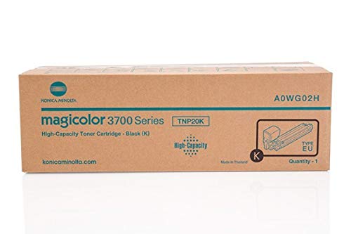 Toner noir Magicolor 3730 N Konica Minolta A0WG02H pour impression laser de documents