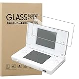 MEMELOKA Verre Trempé pour Nintendo DS Lite, 2 Pièces 9H Dureté [Anti Rayures][sans Bulles][Haute Définition] Protection Écran pour Nintendo DS Lite
