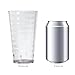 Splash 18-ounce Plastic Tumblers | set of 8 Clear