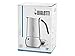 Bialetti Kitty Espresso Coffee Maker, Stainless Steel, 6 cup