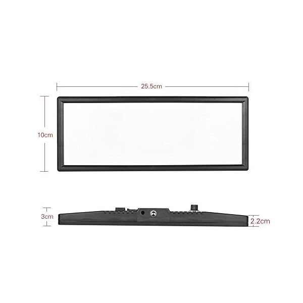 VILTROX L132T 3300K~5600K LED Videoleuchte Dimmable Panel Licht LED für DSLR Kamera mit NP-F550 Akku und USB Ladegerät – Bild 4