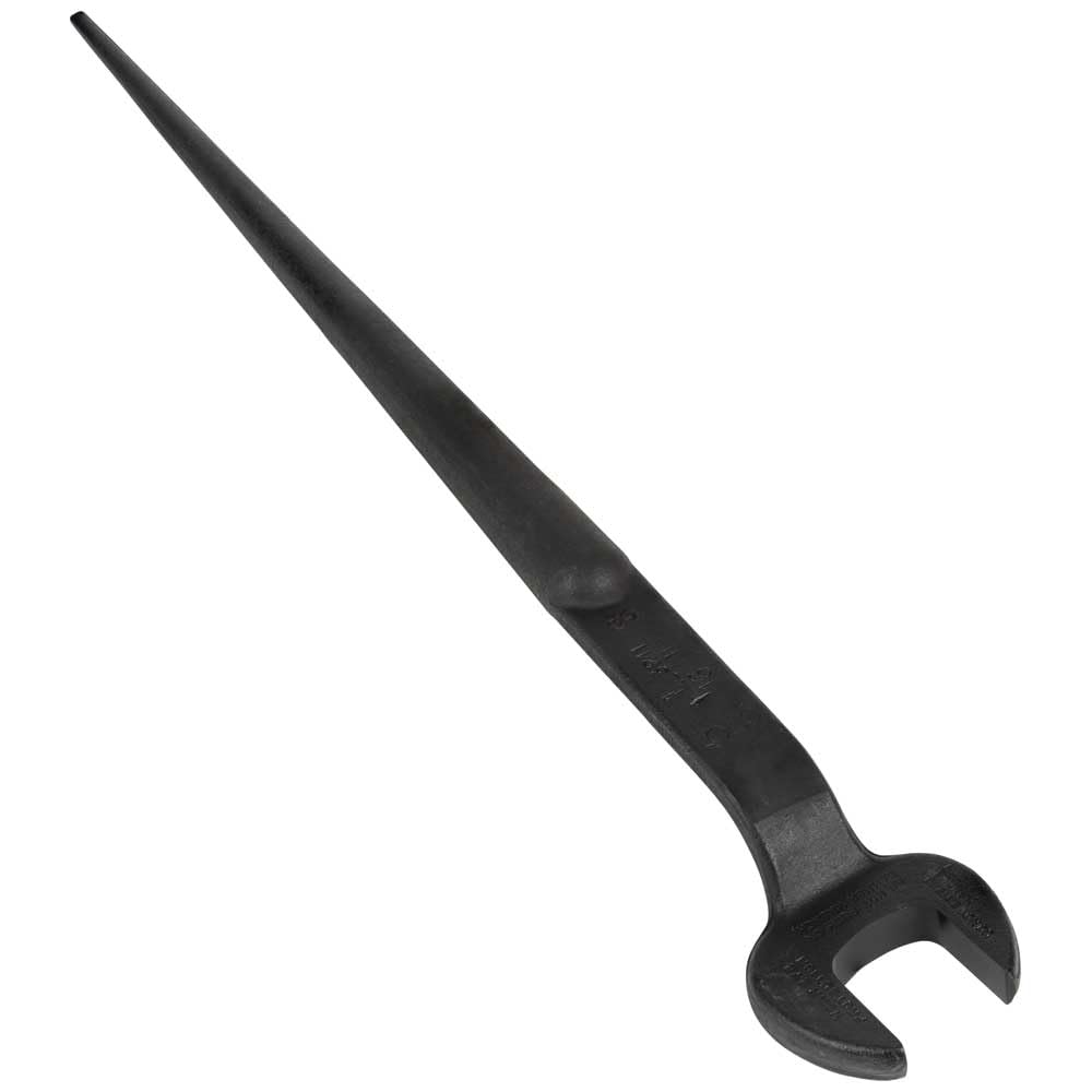 Klein Tools 3211 Spud Wrench, 1-1/16-Inch Nominal Opening, 5/8-Inch Bolt for U.S. Heavy Nut, Black