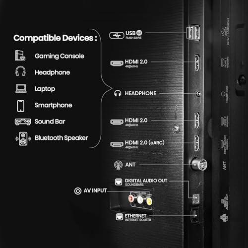 Image of Hisense 139 cm (55 inches) E6N Series 4K Ultra HD Smart LED Google TV 55E6N (Black)