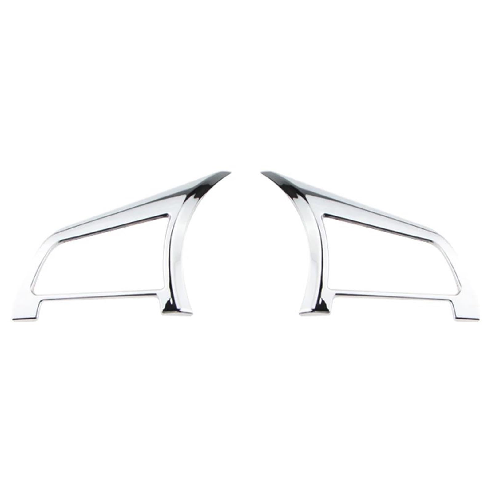 for Nissan for Xtrail T32 for Rogue for Note for Qashqai J11 Car Steering Wheel Panel Knob Cover Trim Sticker Gear Shift Cover Sticker Trim(2pcs Silver)