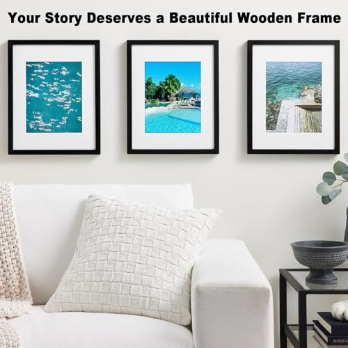 RPJC Solid Wood Black Picture Frame #TOP2