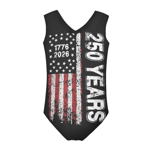 Image of Cartoon Pattern Kids Girls Bathing Suits One Piece Swimsuit Soft & Quick Dry, 5-14Years