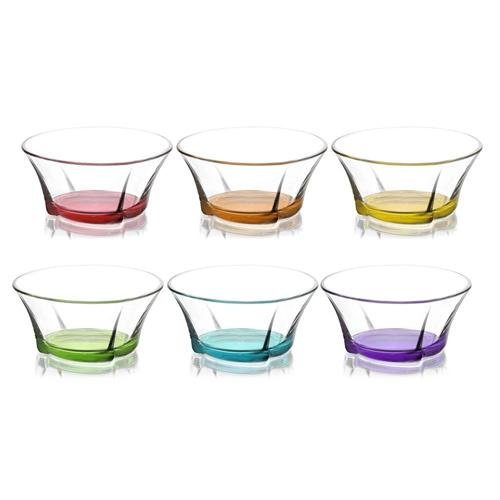 Truva coral dessert ice cream bowl coloured bowls 310ml gift presentation box by L&G London Uniforms U.K.