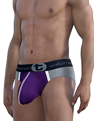 Wildmant Modal Big Boy Pouch Brief Purple2