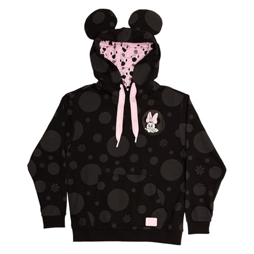 Sweat à capuche Loungefly Minnie S, la magie Disney et la douceur florale