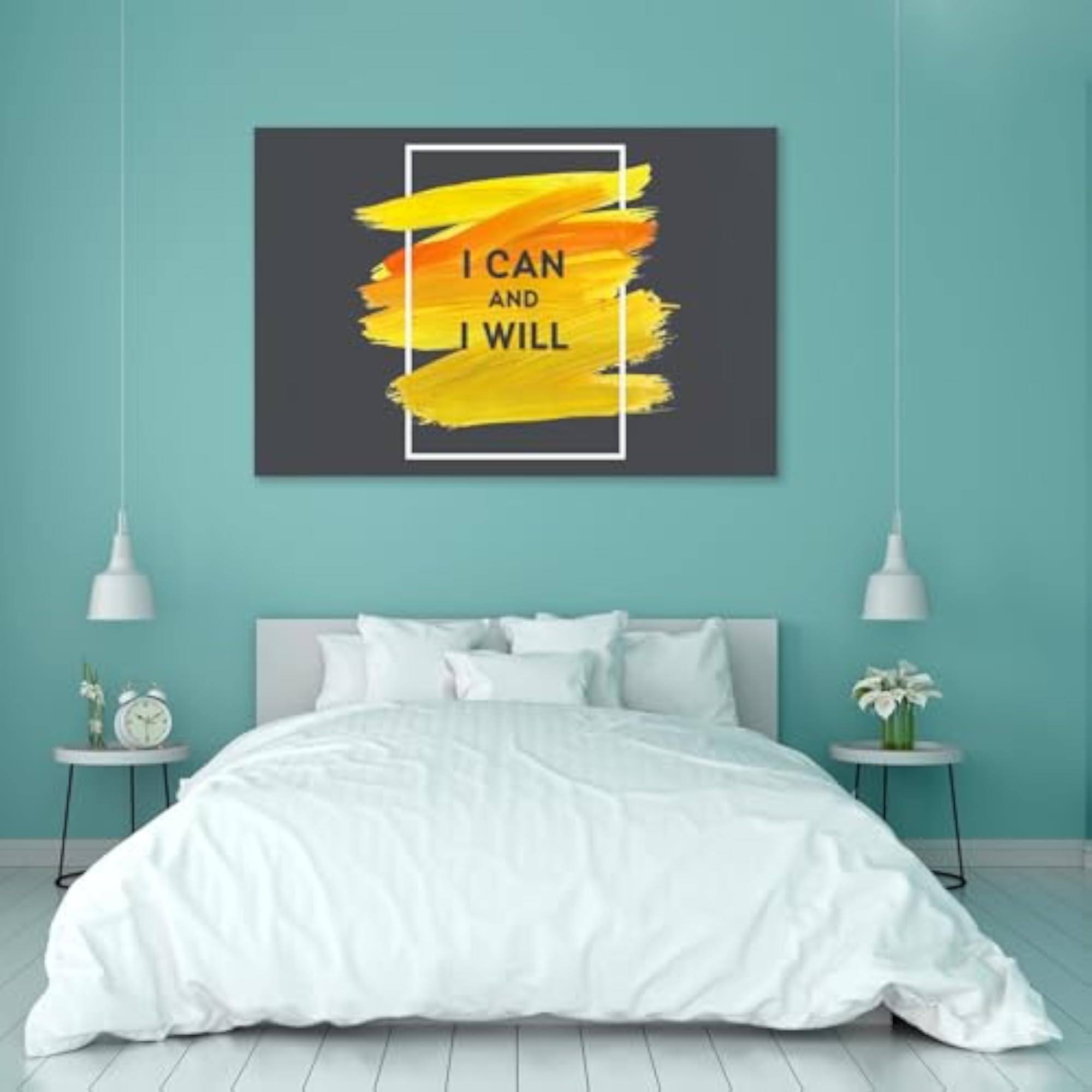Motivation Square Vinyl Wall Sticker