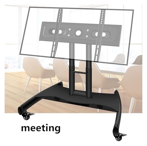 Soporte móvil para TV con ruedas y ajuste multifunción miniatura 7