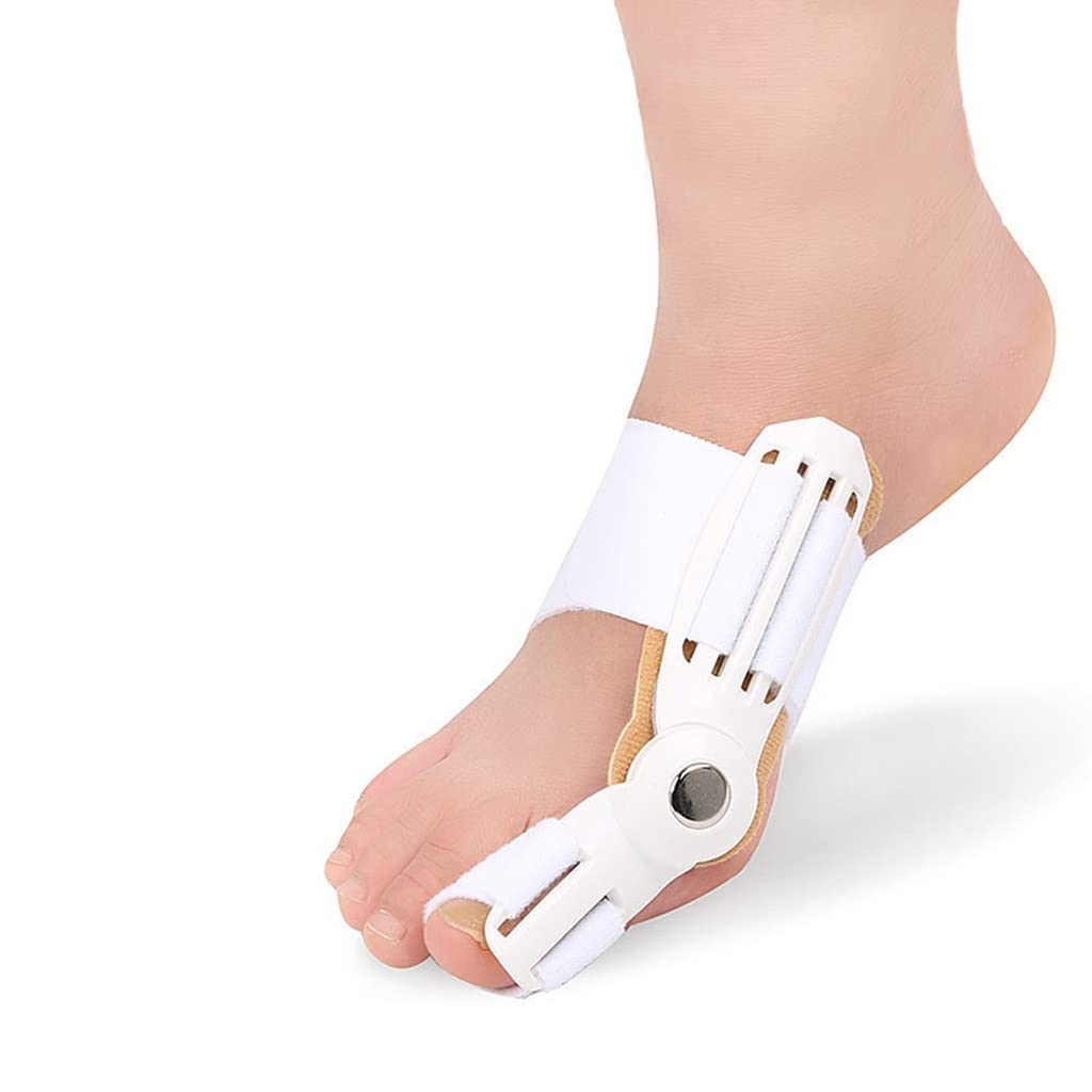 CAZARU Toe Bunion Aid Splint，Hallux Valgus Straightener，Corrector Day Night Brace Foot Medical Grade Pro Spacer Aid Splint Hallux Valgus Straightener Corrector Day Night Brace Foot Big Toe