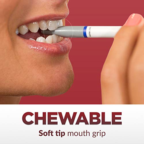 Quit Smoking Aid Oxygen Inhaler + Soft Tip Chewable Filter to Help Curb Cravings, Nicotine Free Non-Addictive Stop Smoking Support & Oral Fixation Relief (1 Pack, Cinnamon)