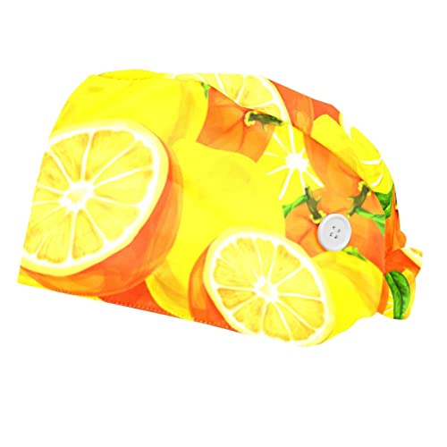 Chapeaux bouffants lemon pattern JDEZ pour travailler avec confort au quotidien