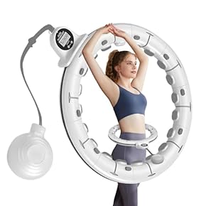 【 フラフープ 】 エクササイズ用 （ 1230g） Amazon | スマートフラフープ ダイエット エクササイズ ウェスト