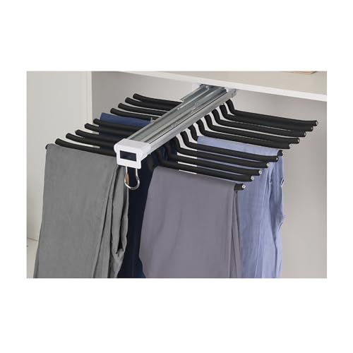 Porte-pantalons coulissant intégré pour sublimer votre dressing
