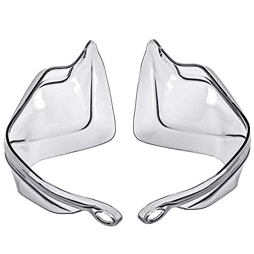 LoraBaber Motorrad Handschutz Handschutz Windabweiser Shield Lenker Handschutz für BMW F800GS / R1200GS / R1250GS / R1250GS ADV (klar)