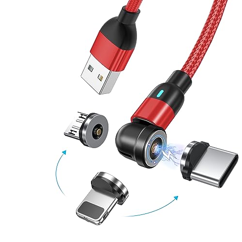 BITHAI Cavo di Ricarica Magnetico 3 in 1, 3M