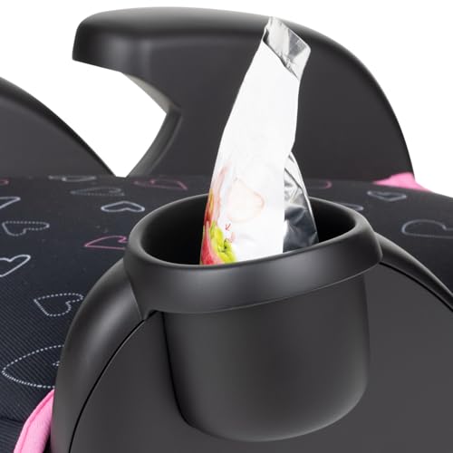 evenflo gotime no back booster car seat amore pink